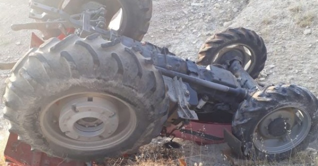 Adıyamanda traktör devrildi: 1 Yaralı