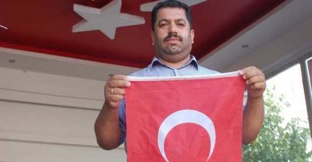 Adıyamanlı Esnaftan Terör Olaylarına Bayraklı Tepki