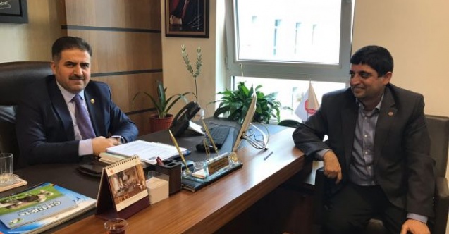 AGAD Başkanı Aslan ile Milletvekili Fırat bir araya geldi