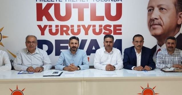 AK Partide miting hazırlığı