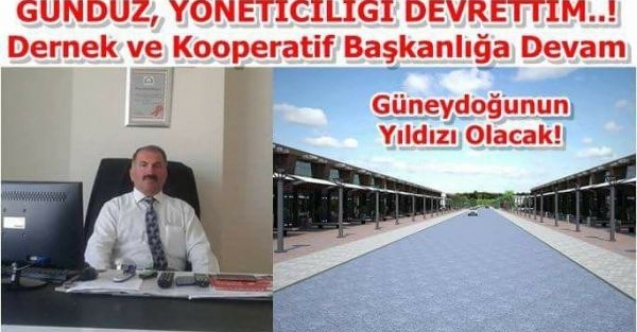 Başkan Gündüz, görevi Yasin Çetine devretti