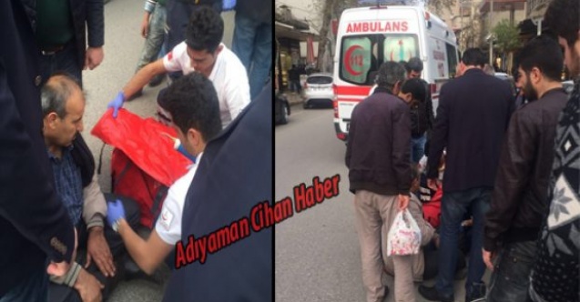 Bisiklet Otomobilin Kapısına Çarptı: 1 Yaralı
