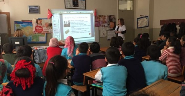 Cumhuriyet İlkokulunda Temizlik Ve Hijyen Eğitimi