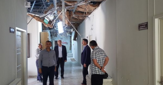 Eğitim Bir-Sen heyeti depremzedelerle bir araya geldi