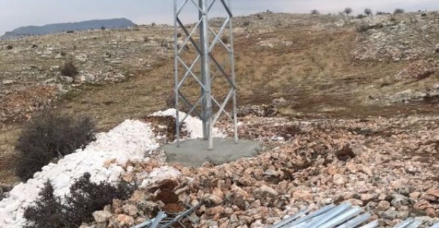 Elektrik direği hırsızları yakalandı 