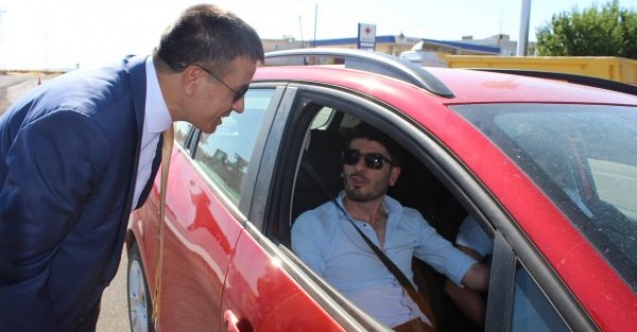 Emniyet Müdürü Metin Alper uygulamaya katıldı