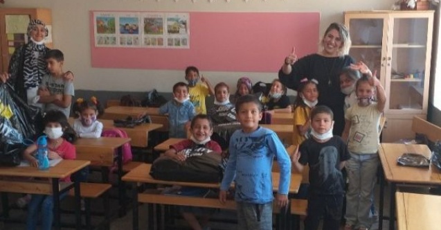 Ev hanımlarının yardım durağı Toptepe Köyü oldu