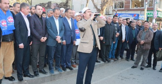 Ezana yapılan saygısızlığa tepki gösterildi