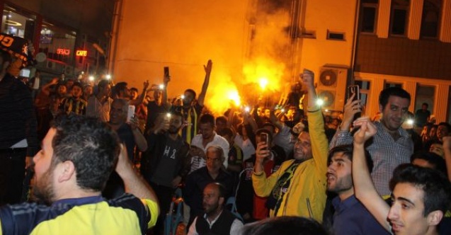 Fenerbahçenin Avrupa Şampiyonu olması Adıyamanda coşkuyla kutlandı