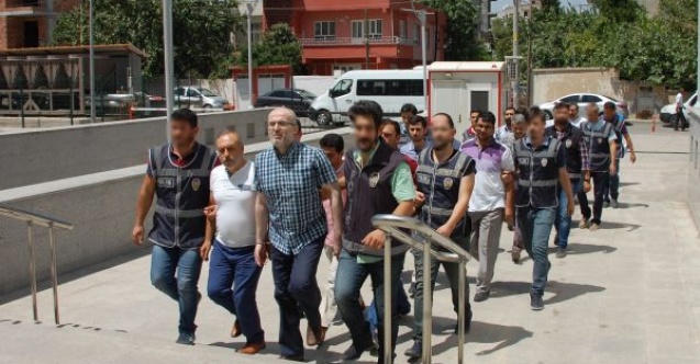 FETÖ/PDY mensubu 11 kişi tutuklandı