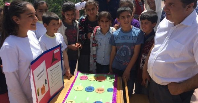 Gürgenli Ortaokulunda TÜBİTAK Bilim Fuarı açıldı