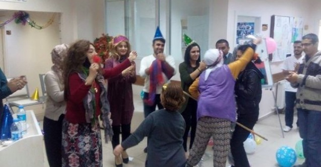 Hastalar Yılbaşını Erken Kutladı