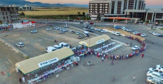 Hastane önünde Ramazan çadırı kurulacak