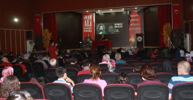 Hz. Ali Adıyamanda anıldı