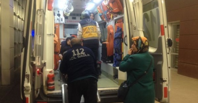 İki otomobil çarpıştı: 1 yaralı