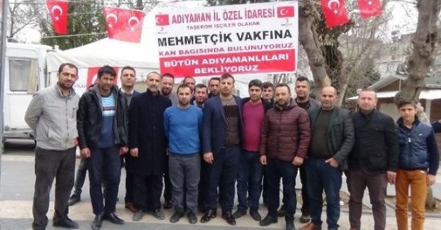 İl Özel İdaresi işçileri kan bağışında bulundu