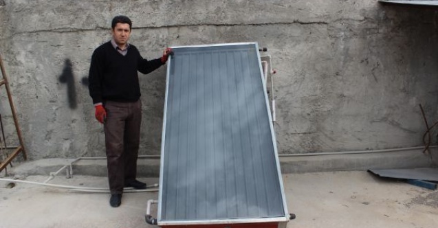 İlkokul mezunu vatandaş deposuz enerji paneli yaptı