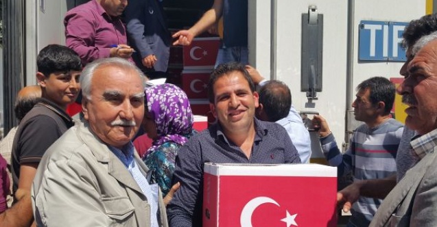 İşadamından Samsatlı depremzedelere yardım