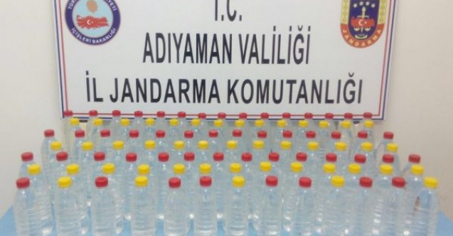 Jandarma ekiplerinden sahte içki operasyonu