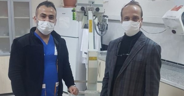 Kahta Hayvan Barınağına Röntgen Cihazı Hibe Edildi