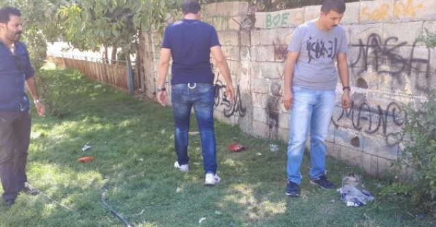 Kavgaya giden polisler uyuşturucu düzenekleriyle karşılaştı