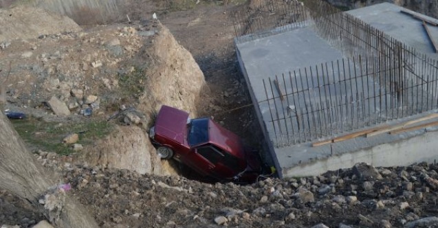 Köprü inşaatına uçtular: 2 yaralı