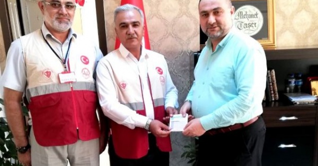 Köy imamı TDVye 26 adet kurban bağışı topladı