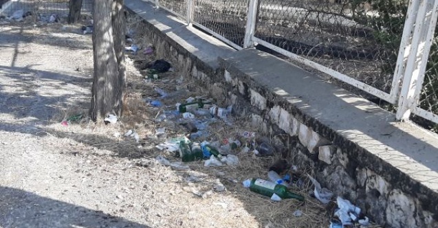 Madde bağımlılarının yuvası haline geldi