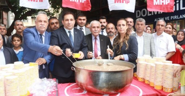 MHPden 3 bin kişilik aşure dağıtımı