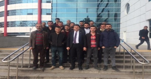 Milletvekili Tutdere tütüncülerin mahkemesine katıldı