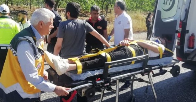 Minibüs takla attı: 18 yaralı
