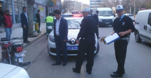 Motosiklet İle Otomobil Çarpıştı: 1 Yaralı