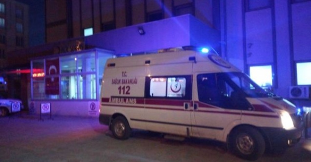 Motosiklet sürücüsü yaşlı adama çarptı: 1 yaralı
