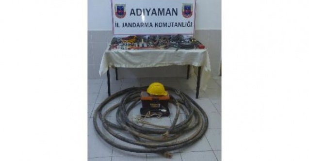 O hırsızları jandarma yakaladı