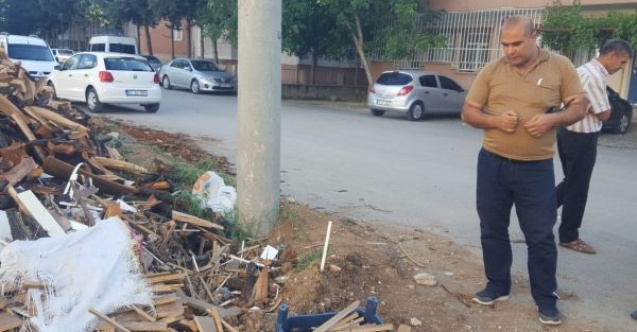Odun çalan Suriyeli şahıslardan biri yakalandı