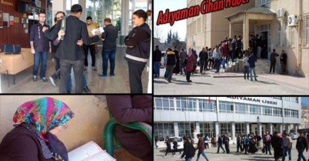 Öğrenciler Sınavdan, Veliler Heyecandan Terledi