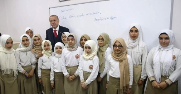 Öğrencilerin külliye heyecanı