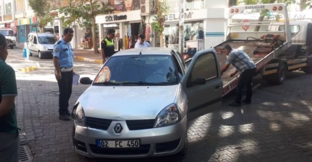 Olaya giden polis kaza yaptı: 1 Yaralı