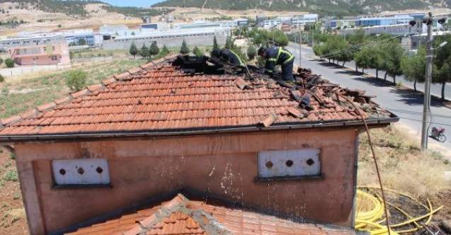 Organize sanayi bölgesinde korkutan trafo patlaması