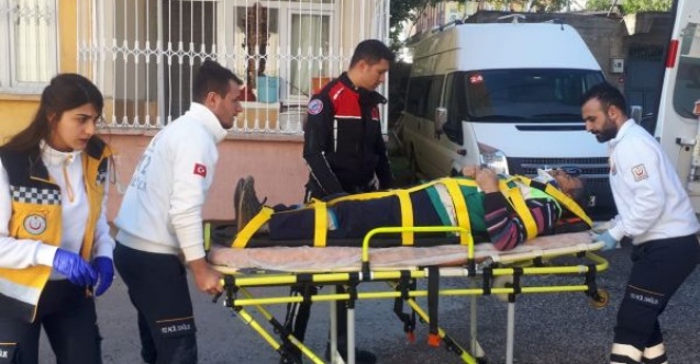 Otomobil ile motosiklet çarpıştı: 1 Yaralı