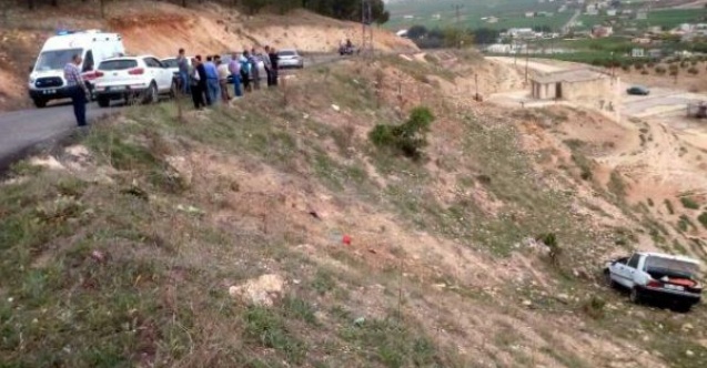 Otomobil Şarampole Yuvarlandı: 1 Yaralı 