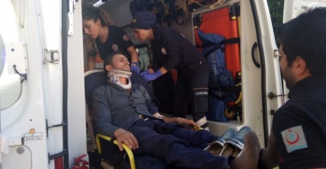 Otomobil şarampole yuvarlandı: 3 yaralı