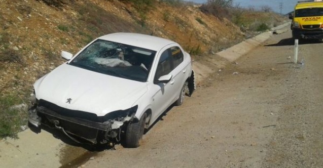 Otomobil Takla Attı: 1 Ağır Yaralı