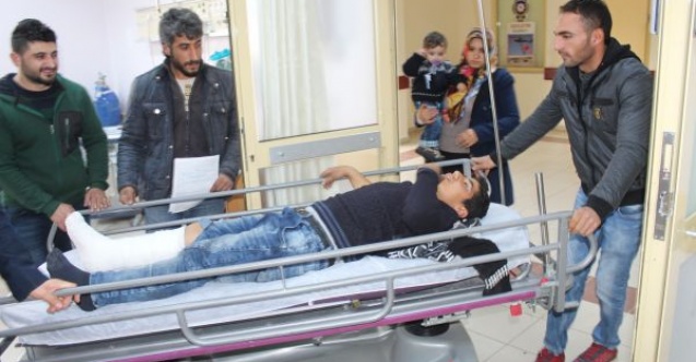 Otomobilin çarptığı çocuk yaralandı