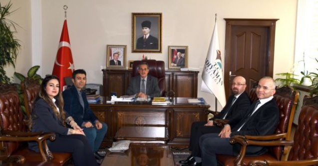 Özel Park Hospital Hastanesi yönetimi Vali Kalkancıyla bir araya geldi