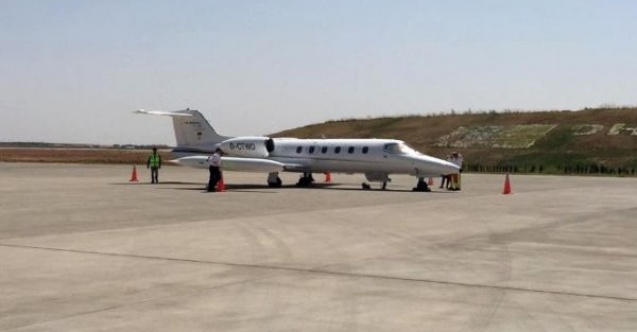 Özel uçak ile Almanyaya hasta götürüldü