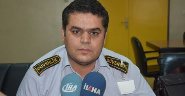 Para dolu çantayı bulan güvenlik görevlisi konuştu
