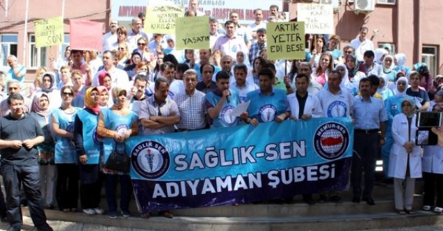 SAĞLIK-SEN#39;DEN PROTESTO
