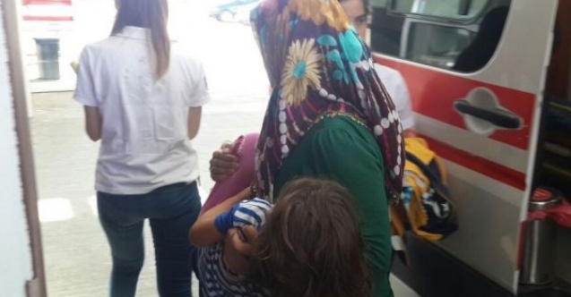 Salıncaktan düşen çocuk yaralandı