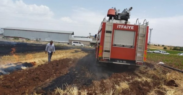 Saman balyaları yandı